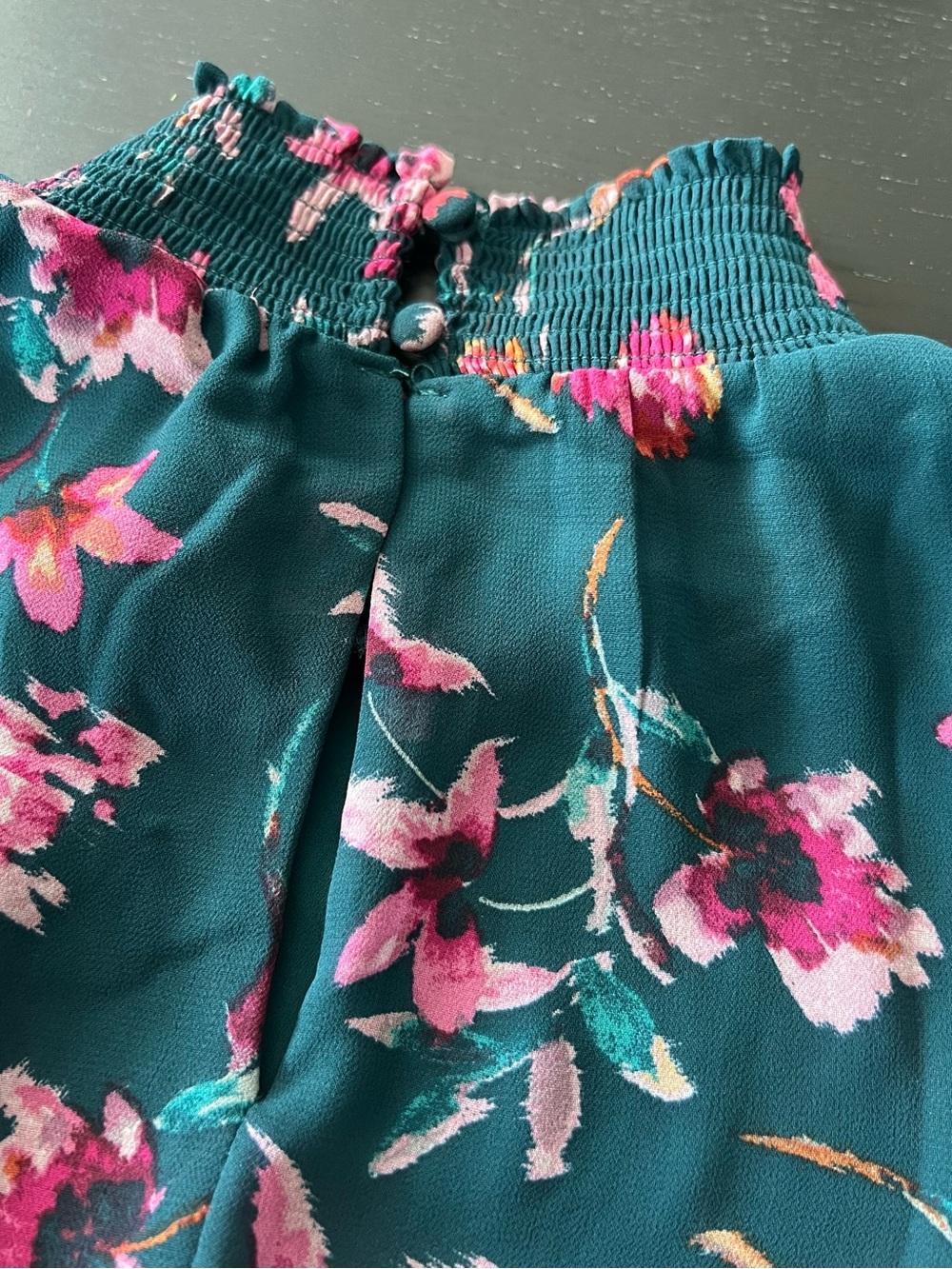 Floral Ruffle Mini Dress - Picture 5 of 7